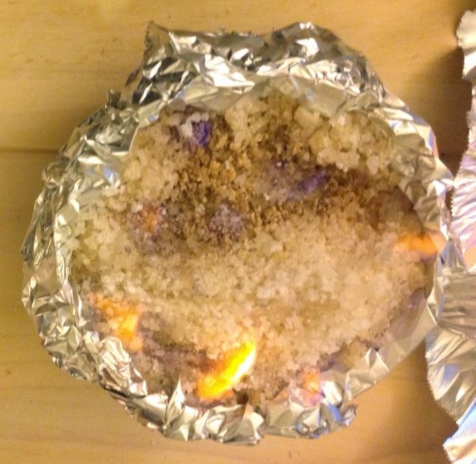 半碗都是黑褐色